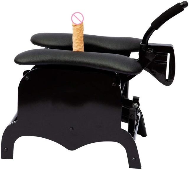 Metal Frame Sex Shop Masturbator Sex Chair Furniture Gun Machine for Women Men Couples Adults Games With Dildo Telescopic