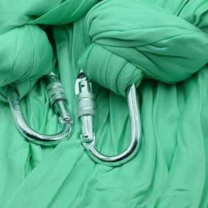 เปลโยคะ ชิงช้าโยคะแบบพกพา น้ำหนักเบา ทนทาน ขนาด 2.8 ม. สำหรับใช้ในร่ม/กลางแจ้ง เฟอร์นิเจอร์กลางแจ้ง - Product Image 5