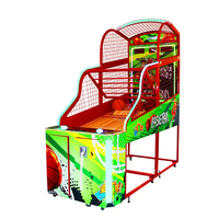 Nouvelle conception de machine de jeu de basket-ball de luxe à monnayeur pour 2 joueurs, style arcade Crazy Hoop