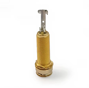 <span class=keywords><strong>Guitar</strong></span> điện dây cụ hiệu ứng phần Threaded kim loại Endpin với đầu ra âm thanh Stereo Jack ổ cắm bộ phận & phụ kiện - Product Image 3