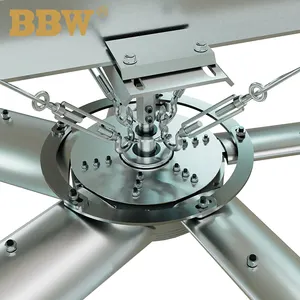 24 Ft 5 Blade Big Large Modern Inverter Electric Industrial Ventilation Hvls Bldc Ceiling Fan