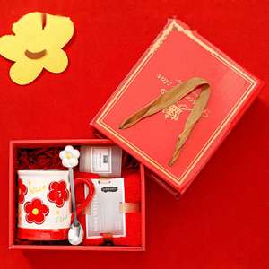 FX Luxury <b>Mug</b> <b>Gift</b> Set Corporate <b>Gift</b> Set Present Items <b>for</b> Business <b>Gift</b> Set Valentine <b>Gift</b> Set Towels Ceramic <b>Mug</b> <b>Gift</b> Set - Product Image 5