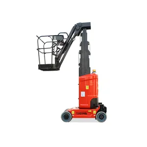 Nearsun good quality aerial work platform 11 m 300 kg telescopic boom lift for more convenient working
