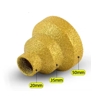 Broca escalonada <span class=keywords><strong>Escariador</strong></span> cónico <span class=keywords><strong>multicapa</strong></span> Cono de diamante Abridor de agujeros para baldosas de hormigón, mármol - Product Image 5