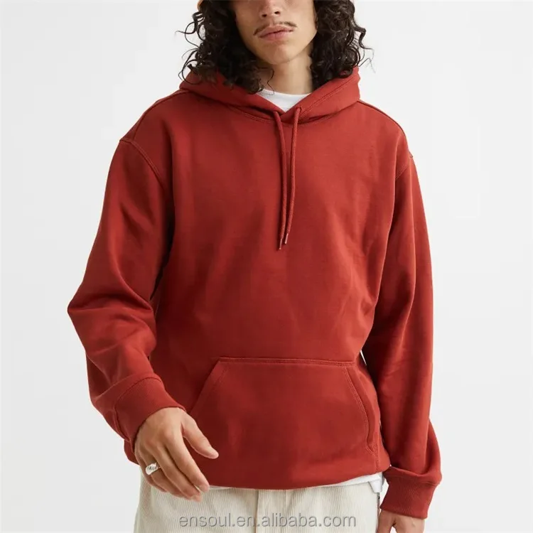 OEM High Quality 100% Cotton Heavy Weight Oversized Wholesale Custom Logo Hoodies For Men