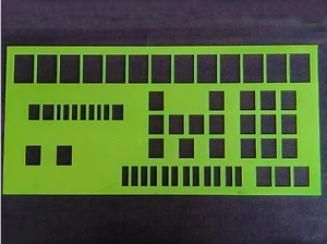 DF 81 Regla de dibujo de mapas, transportador, regla de flechas, regla para estudiantes de aviación, regla promocional con plantillas de dibujo de figuras geométricas variadas - Product Image 3