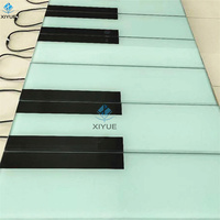 Jeux d'extérieur, lumière LED imperméable en forme de brique, lumière LED 3D Infinity, piano de sol interactif LED, lumières LED à induction pour enfants, lumières LED RGB