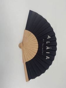 Abanico Plegable de Madera Grabado Personalizado QM, Abanicos Personalizados para Bodas, Cumpleaños, Decoración de Fiestas de Bebés, Regalos para Invitados - Product Image 2