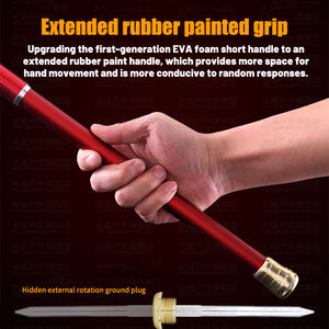 Canne à pêche longue portée ultra-résistante en fibre de carbone de 2,1 m pour la pêche en mer avec pointe de sol intégrée - Product Image 3