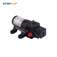 STARFLO 12V 3.8LPM Mini pompe à diaphragme électrique pour caravane, pulvérisateur portable d'extérieur, mini pompe à eau