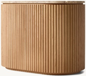 Modern Luxury <strong>High</strong> End Living Room Furniture Handcraft Marble <strong>Top</strong> Solid Wood Base Long Coffee <strong>Table</strong> - Product Image 4