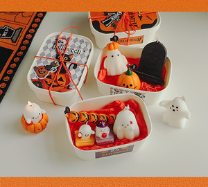 Vela Aromática de Halloween, Pequeño Regalo, Venta al por Mayor, Regalo Artesanal, Juego de Velas Aromáticas con Forma de Calabaza - Product Image 3