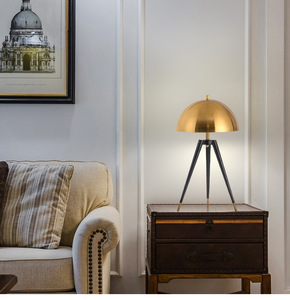 Lampe de table ronde HID élégante, moderne et simple, portable, avec alimentation secteur, corps en fer flexible, <span class=keywords><strong>pour</strong></span> éclairage de bureau - Product Image 2