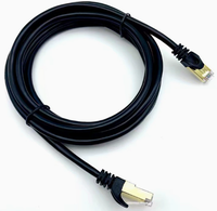 Cable Ethernet Cat7 LSZH para Edificios Públicos Gubernamentales, Venta al por Mayor OEM, 10Gbps, IEC 60332, 600MHz, Certificado CE RoHS