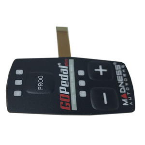 OEM dập nổi nút màng bảng điều khiển phía trước chuyển đổi bàn phím với trở lại dính - Product Image 3