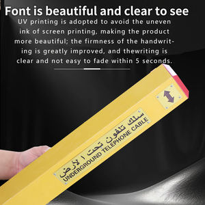 علامة تحذير لمسافة الطريق السريع ، وظيفة ، ورقة بوليمر معززة بالألياف الزجاجية ، وظيفة علامة FRP - Product Image 5