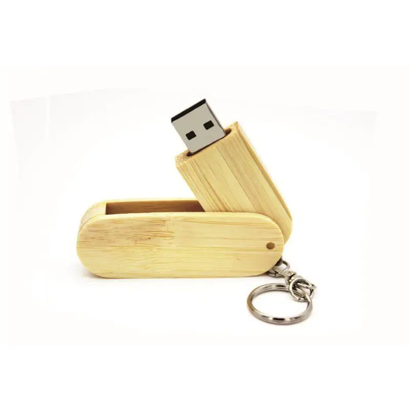 공장 OEM 나무로 되는 대나무 USB 플래시 디스크 4GB-128GB 주문을 받아서 만들어진 로고 플래시 디스크