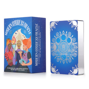 Compre la impresión de alta calidad personalizada Edg Gold <span class=keywords><strong>Tarot</strong></span> De Vora Decks Oracle Cards Bog con guía - Product Image 6