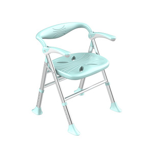 <span class=keywords><strong>Chaise</strong></span> <span class=keywords><strong>de</strong></span> bain pliante antidérapante avec <span class=keywords><strong>hauteur</strong></span> <span class=keywords><strong>réglable</strong></span>, adaptée aux personnes âgées, aux femmes enceintes, tabouret d'aide à la <span class=keywords><strong>douche</strong></span> avec accoudoirs - Product Image 6