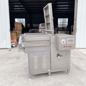 304 Stainless Steel Vacuum Stuffing <b>Mixer</b> High Yield Vacuum <b>Mixer</b> <b>Meat</b> Filling <b>Mixer</b> - Product Image 6