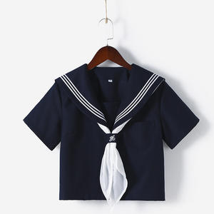 जापानी जैक यूनिफॉर्म स्कूल यूनिफॉर्म जैक कॉलेज शैली के सूट नाविक पोशाक महिला सेक्सी शर्ट प्लेटेड स्कर्ट - Product Image 4