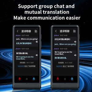 Traducteur <span class=keywords><strong>vocal</strong></span> intelligent professionnel M13 AI, 138 langues, mode hors ligne, traduction photo 8MP, appareil de voyage portable - Product Image 4