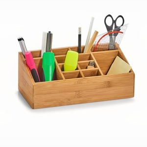 Wooden Cosmetic Storage <b>Box</b> Desktop Organizer Compartmentalized <b>Makeup</b> Lipstick Holder Eco Friendly Solid Wood Make Up Organizer - Product Image 5