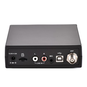 Émetteur <span class=keywords><strong>radio</strong></span> <span class=keywords><strong>FM</strong></span> stéréo sans fil portable d'intérieur avec fréquence réglable 76-108 MHz, puissance 0-1 W, entrée audio - Product Image 2