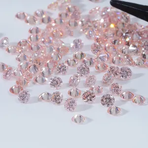 Starsgem Lab kualitas tinggi dibuat berlian Melee Pink Lab tumbuh berlian VVS untuk membuat perhiasan
