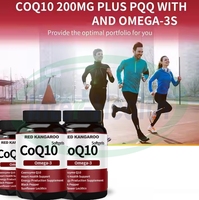 Ausreson OEM Chine Soins de Santé Végétaliens Comprimés de CoQ10 Prix Halal 300mg 1000mg Complément Herbal Matière Première Coenzyme Q10 Comprimés