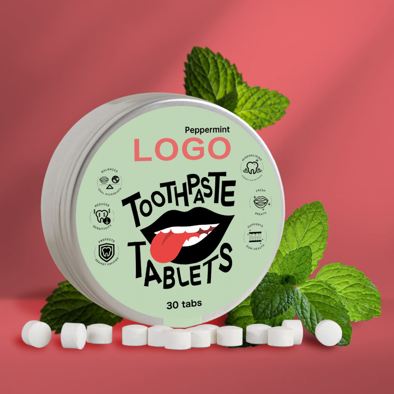 OEM Regular Size Solid Toothpaste Chewable