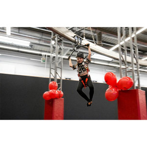 Parc d'attractions Pokiddo personnalisé : Grand parc de trampolines d'aventure, aire de jeux intérieure Air Rider pour enfants et adultes - Product Image 3