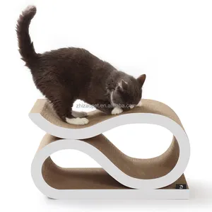 Cat Interactive Toy Umwelt freundliches Karton-Papier kratz bett, Cat Scratch Protector Sofa