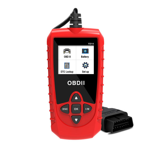 OBD2 Digital Car Diagnostic Tool V314 Vehicle Code Reader with Electric Power Car Diagnostic Tool