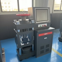 Machine d'essai de compression de cubes entièrement automatique de haute précision 2000KN pour la résistance à la compression du béton, garantie 1 an