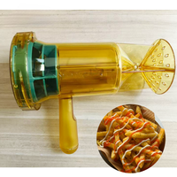 Tempat Garam Komersial, Bahan PC Food Grade, Alat Penabur Garam Kuantitatif untuk Kentang Goreng Restoran Cepat Saji