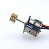 Moteur pas à pas CC 8 mm 3,7 volts avec engrenage droit personnalisé, moteur pas à pas micro 800pps