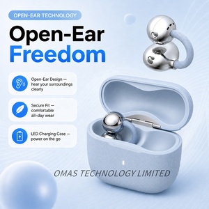 Écouteurs sans fil BT 6.0 à clipser, HiFi, à commande tactile, appairage en une étape, portables, à oreille ouverte - Product Image 5