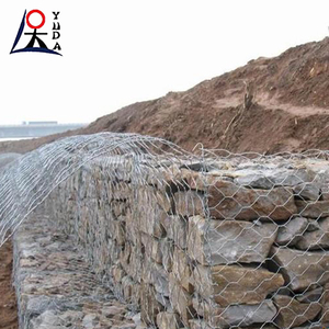 PVC tráng lục giác dây lưới gabion lưới galfan gabion giỏ dệt linh hoạt đá lồng Net - Product Image 2