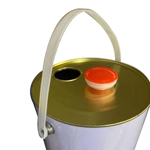 Thùng Thiếc Đựng Dầu Động Cơ Hình Tròn Cung Cấp Từ Nhà Máy 5L Hộp Thiếc Kim Loại Đóng Gói Hình Tròn - Product Image 3