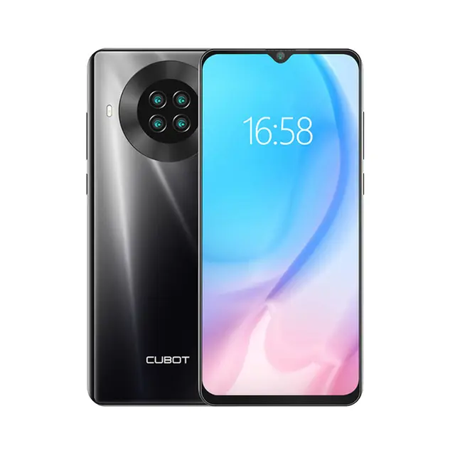 Cubot Note 20 Pro Helio P60 6GB 128GB 4200mAh Cellphone 6.5''HD+ 20MP Quad Camera NFC Android 10 Dual SIM 4G LTE Mobile Phone