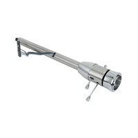 Columna de Dirección Manual Cromada/Negra/Natural de 35, 32, 30, 28 Pulgadas para Automóviles al por Mayor con Adaptador de Llave