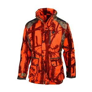 Waterproof <strong>Hunting</strong> Apparel Winter <strong>Hunting</strong> <strong>Clothes</strong> Orange <strong>Camo</strong> Men Print Customize Size Technology OEM <strong>Hunting</strong> Jacket - Product Image 2