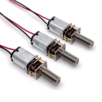 2.4v 5.0v 14800rpm Kecepatan Tinggi 1/10 1/20 1/50 1/100 Rasio Reduksi Motor Gear DC Produsen