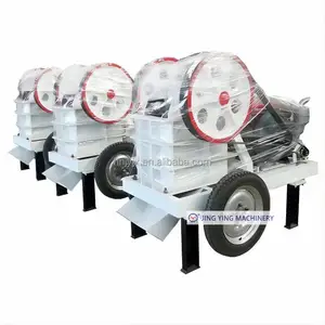 Diesel Engine Small Mobile Stone Crusher For Concrete Sand Crushing Rock Machine Jaw Crusher Price