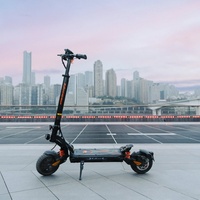 Trottinette électrique KuKirin G2 Master, 8 lumières, planche longue de 550 mm, double suspension, pneus de 10 pouces, 70 km d'autonomie, 20,8 Ah, pliable, aventure