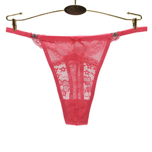 <span class=keywords><strong>Perizoma</strong></span> in pizzo da donna, sexy e trasparente, slip a vita bassa traspirante, intimo a T-back, mutandine da donna con intagli - Product Image 6