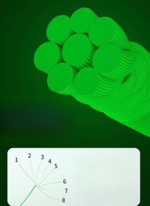 DINGZHUN Ligne <span class=keywords><strong>de</strong></span> pêche tressée flottante durable 8x 100m pour lac/ruisseau/rivière, résistante à l'usure, conception 8 brins, haute ténacité - Product Image 4