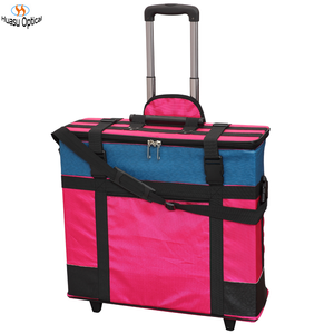 Kính quang học dụng cụ hiển thị Vali Kính mắt Khay lưu trữ <span class=keywords><strong>container</strong></span> Organizer Kính mát hiển thị trường hợp xe đẩy Set - Product Image 2