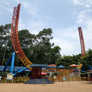 مقاعد قطار رولر كوستر للبيع في الحديقة في الصين، مقعد قطار رولر كوستر للمياه للأطفال في الواقع الافتراضي بدون طاقة - Product Image 5